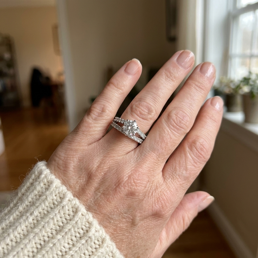 Eternal Radiance Ring Set | Gold