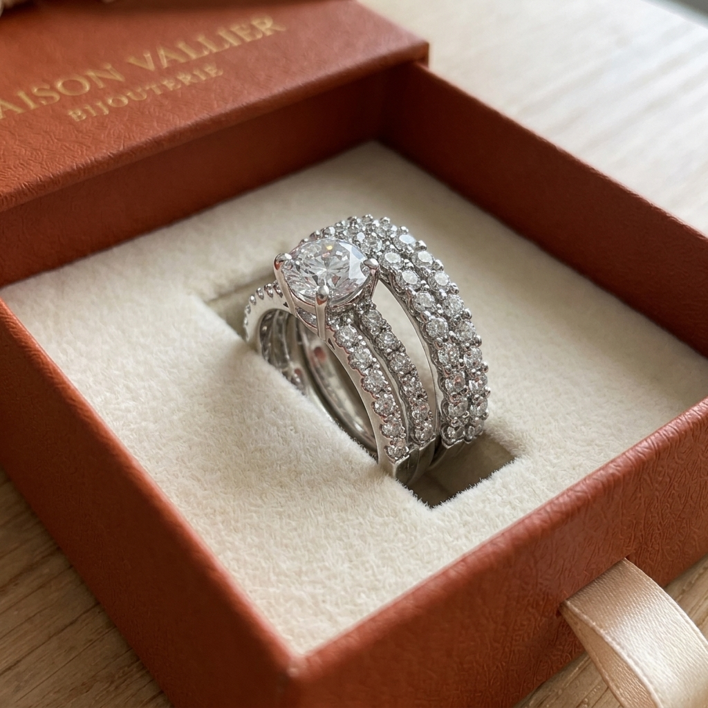 Eternal Radiance Ring Set | Gold